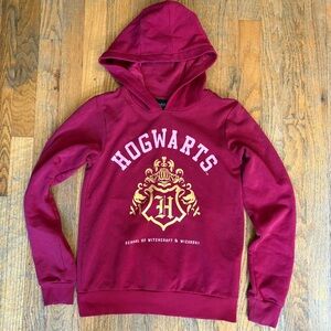 Harry Potter Hogwarts Hoodie Sweatshirt - Girls Size 10-12